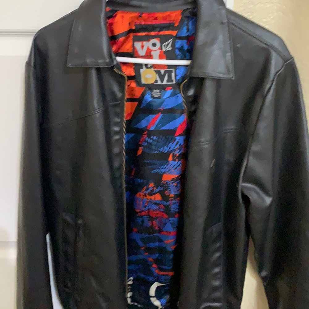 Volcom Leather Jacket